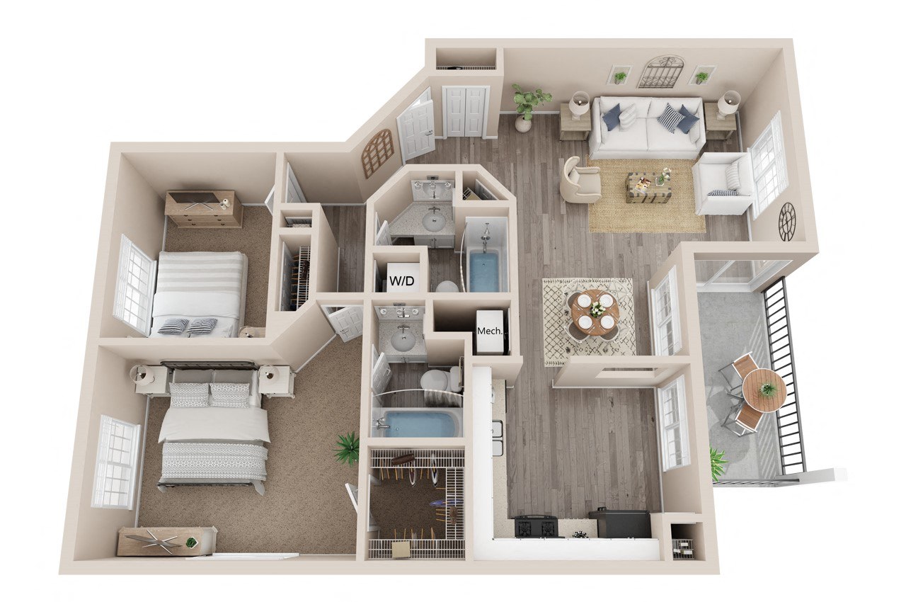 Sequoia (2.20A) floor plan